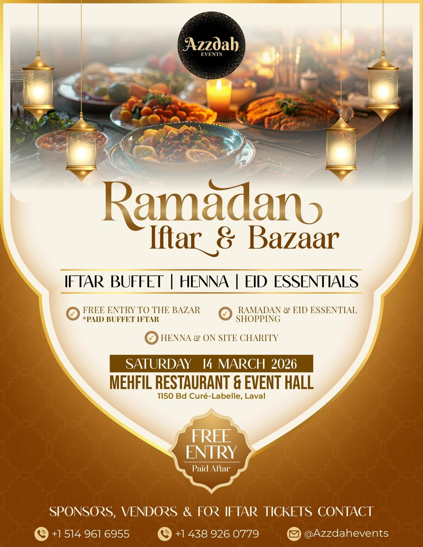 Ramadan Iftar & Bazaar 2026